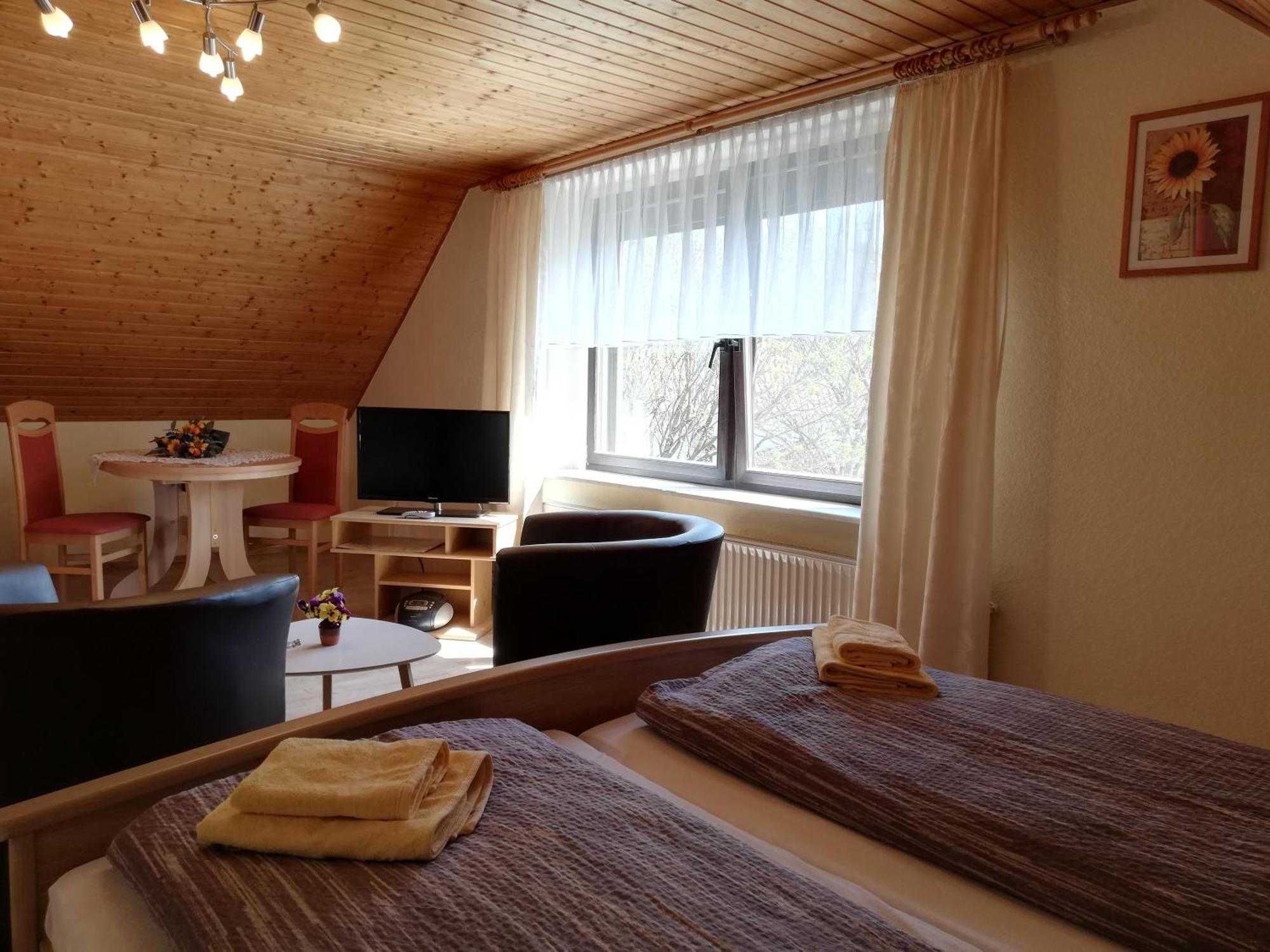 Am Waldrand Spreewald Hotell Burg  Rum bild